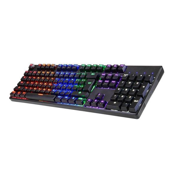 Mechanikus billentyűzet Motospeed CK107 RGB (fekete)