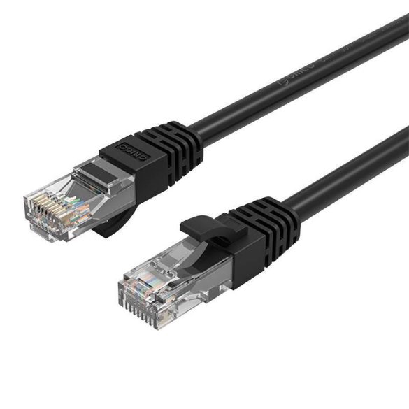 Orico RJ45 Cat.6 kerek Ethernet hálózati kábel 2m (fekete)