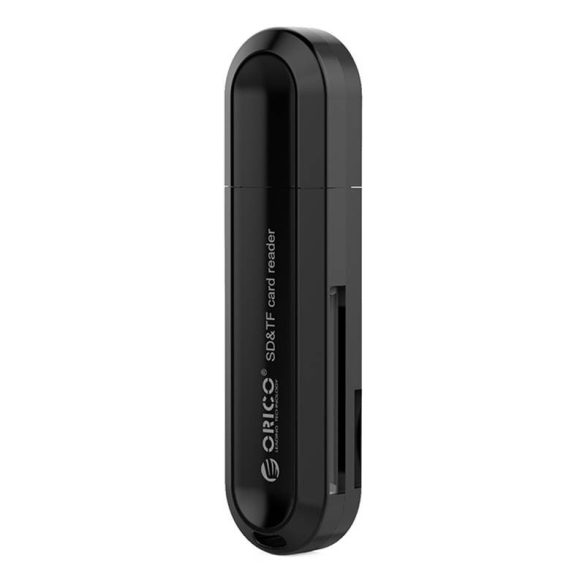 Orico CRS21-BK TF/SD memóriakártya-olvasó, USB 3.0, 2 TB-ig (fekete)