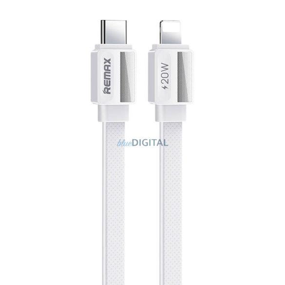 Kábel USB-C-Lightning Remax Platinum Pro, RC-C050, 20W (fehér)