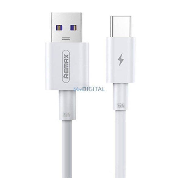 Remax Marlik RC-183a, USB és USB-C kábel, 2m, 100W (fehér)