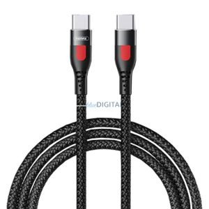 Kábel USB-C do USB-C Remax REMA, RC-195, 1m, 65W (fehér)