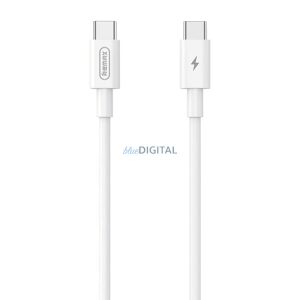 Remax Marlik RC-191 kábel USB-C USB-C-re, 1m, 65W (fehér)