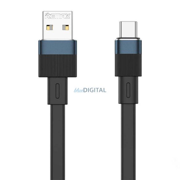 Kábel USB-C Remax Flushing, 2,4A, 1m (fekete)