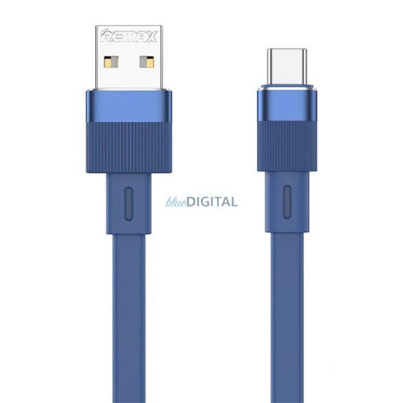 Kábel USB-C Remax Flushing, 2,4A, 1m (kék)