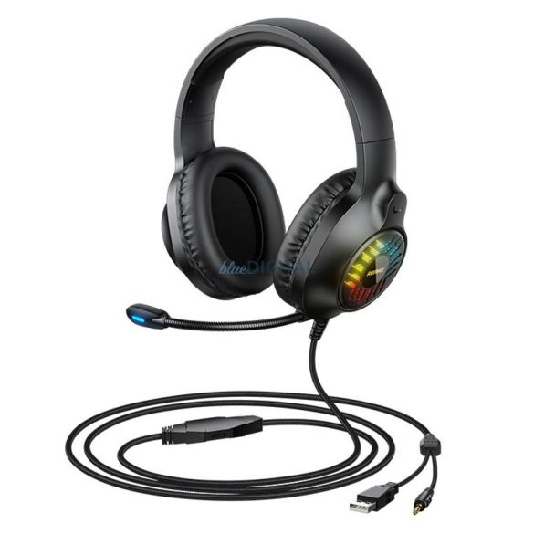 Remax RM-850 Gaming fejhallgató (fekete)