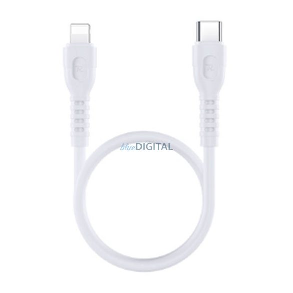 Kábel USB-C-Lightning Remax Ledy, RC-C022, 30cm, 20W (fehér)