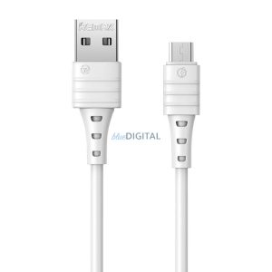 Kábel USB Micro Remax Zeron, 1m, 2.4A (fehér)