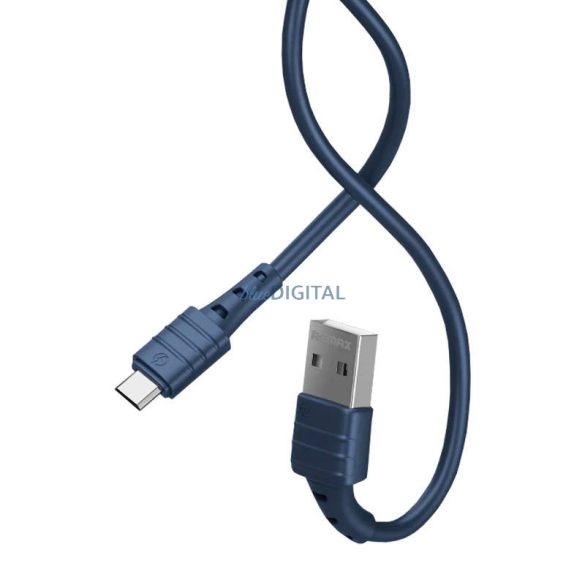 Kábel USB Micro Remax Zeron, 1m, 2.4A (kék)