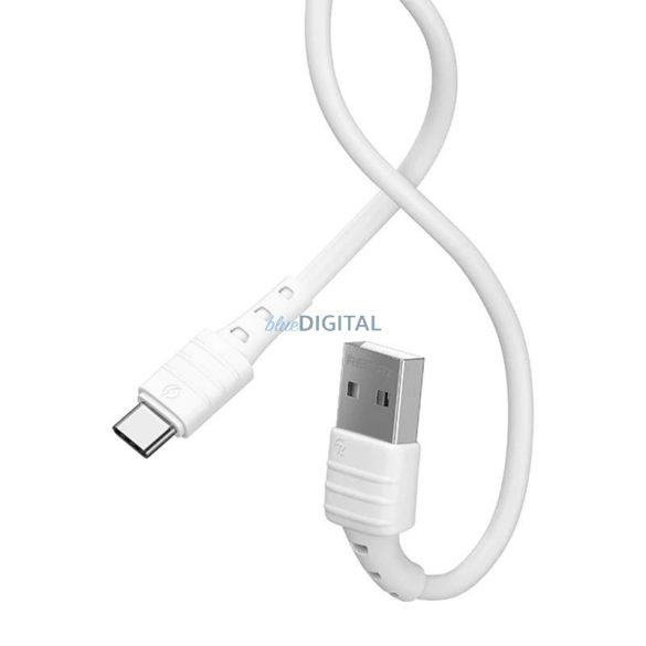Kábel USB-C Remax Zeron, 1m, 2.4A (fehér)