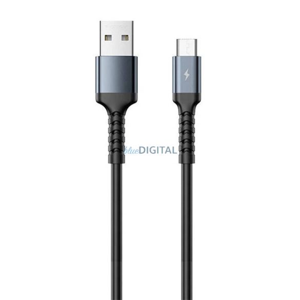 USB-mikro USB kábel Remax Kayla II,, RC-C008, 1m (fekete)
