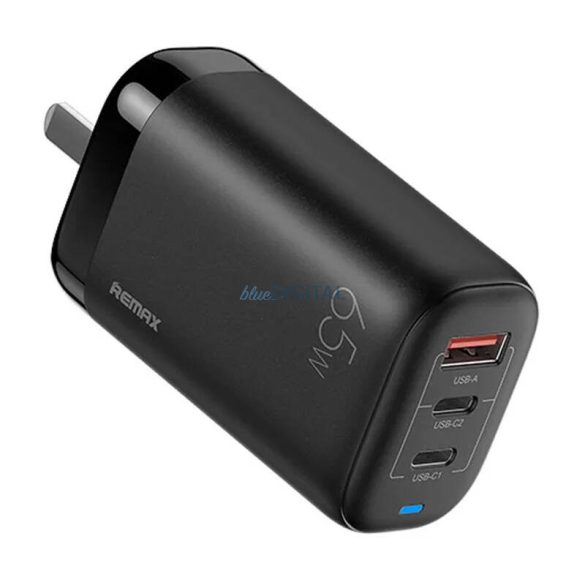 Remax RP-U55, Fali töltő amerikai/kínai szabvány 2x USB-C, USB, 65W (fehér)