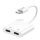 Audio adapter USB-C Remax REMINE (fehér)