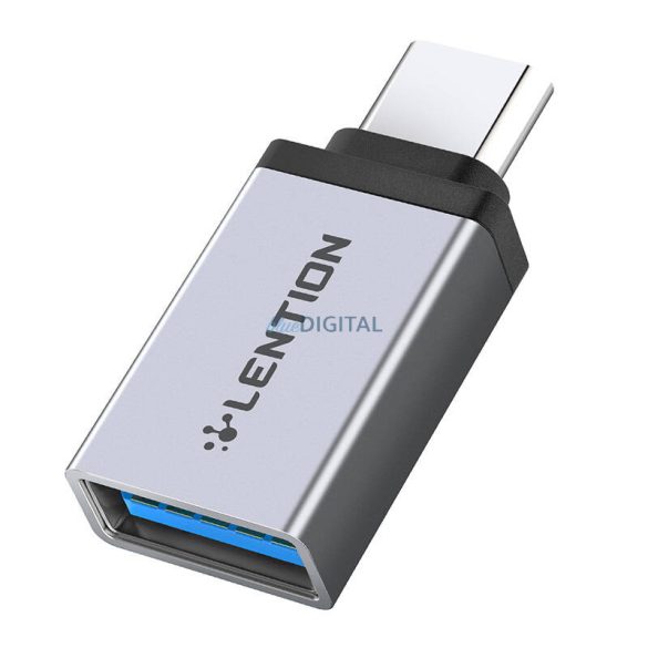 Lention USB-C USB 3.0 adapter (ezüst)
