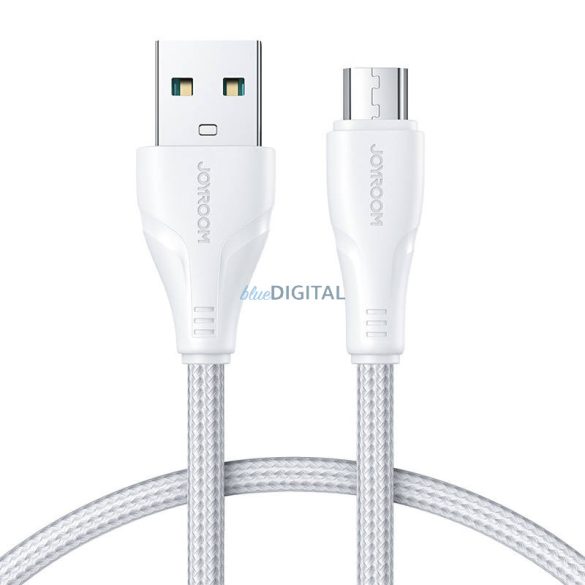 Joyroom S-UM018A11 Surpass USB-A - microUSB kábel 0.25m 2.4A - fehér