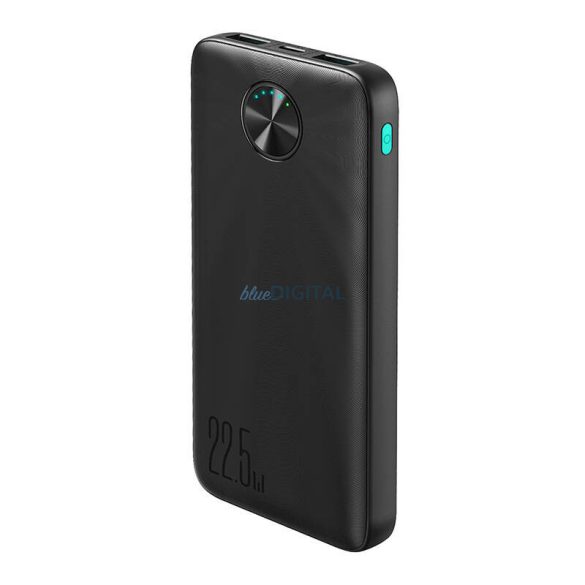 Joyroom JR-PBF1 powerbank 1xUSB-A és 1xUSB-C csatlakozással 10000mAh 22.5W - fekete