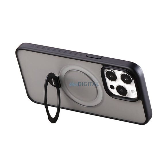 Joyroom JR-BP004 MagSafe kompatibilis tok iPhone 15 Pro - fekete