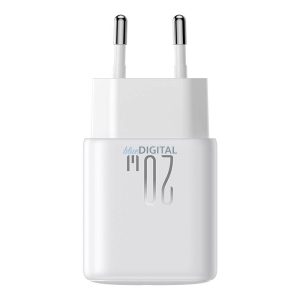 Joyroom JR-TCF20 hálózati töltő 1xUSB-C csatlakozással 20W - fehér