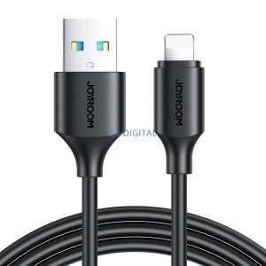 Joyroom S-UL012A9 USB-A - Lightning kábel 2.4A 0.25m - fekete