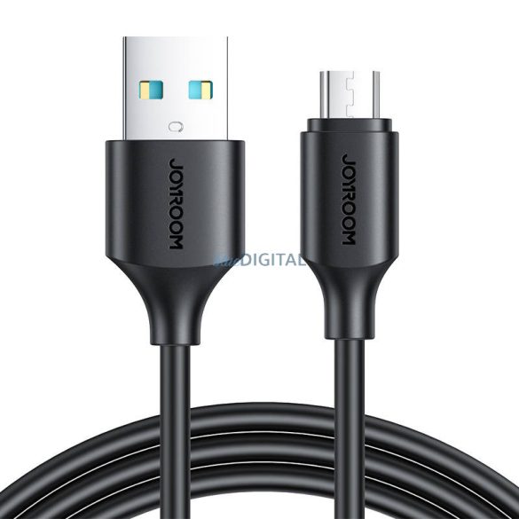 Joyroom S-UM018A9 USB-A - microUSB kábel 2.4A 1m - fekete