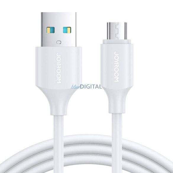 Joyroom S-UM018A9 USB-A - microUSB kábel 2.4A 0.25m - fehér