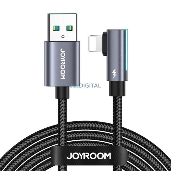 Joyroom S-AL012A17 USB-A - Lightning kábel 2.4A 1.2m - fekete