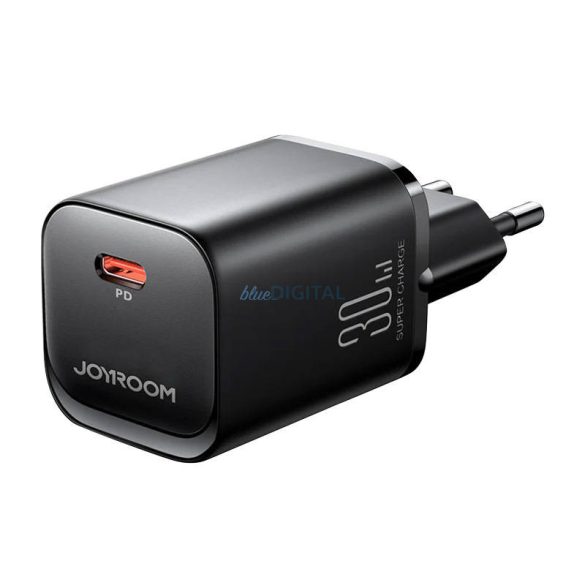 Joyroom JR-TCF07 hálózati töltő 1xUSB-C csatlakozással 30W - fekete