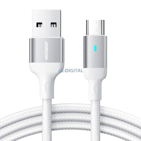 Joyroom S-UM018A10 USB-A - microUSB kábel 2.4A 2m - fehér