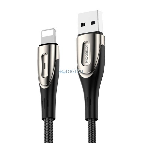 Joyroom S-M411 USB-A - Lightning kábel 3A 1.2m - fekete