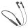 Joyroom JR-DS1 vezeték nélküli fülhallgató mágneses nyakpánttal - fekete