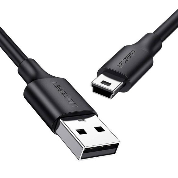 UGREEN US132 USB - mini USB kábel, 0,25m (fekete)