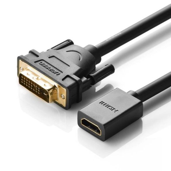 UGREEN 20118 DVI-HDMI adapter 15 cm (fekete)