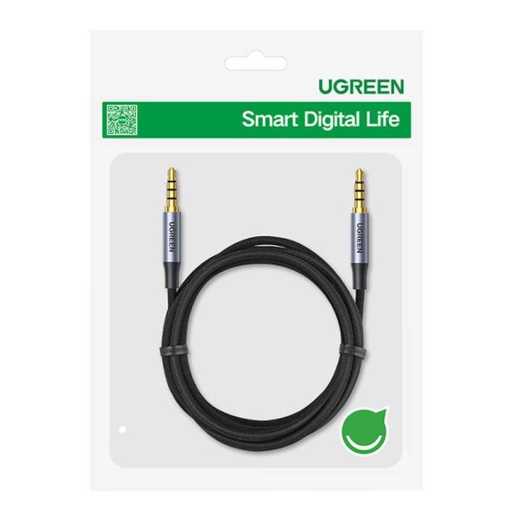 UGREEN 3.5mm jack kábel AUX 1.5m (szürke)