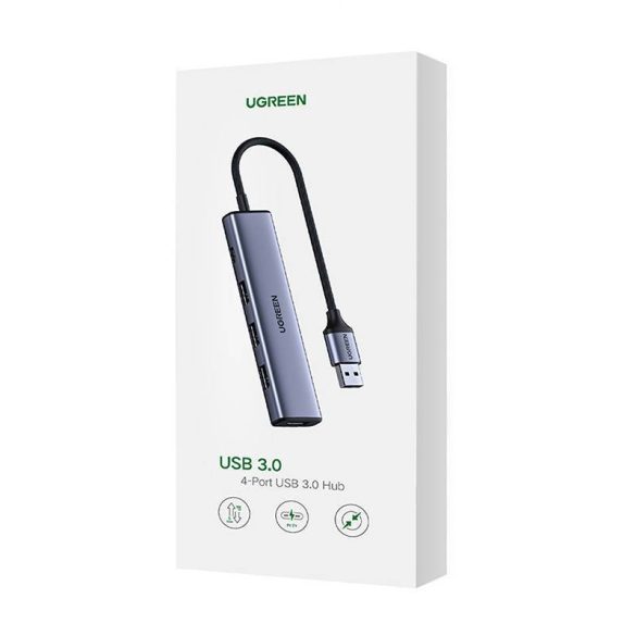 Hub UGREEN 5in1 adapter, USB 4x USB 3.0-ra