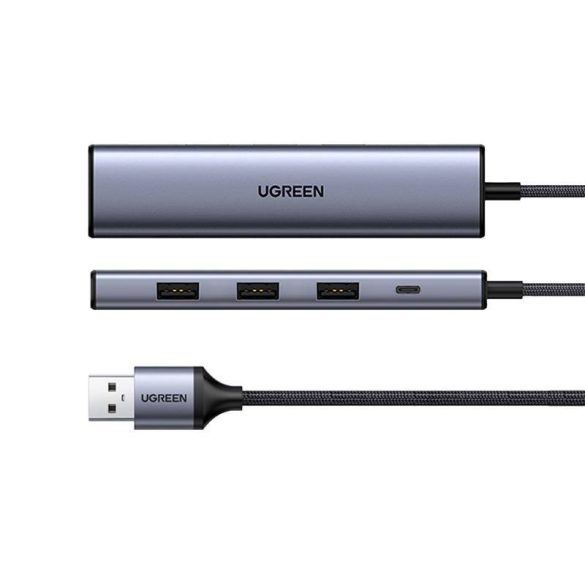 Hub UGREEN 5in1 adapter, USB 4x USB 3.0-ra