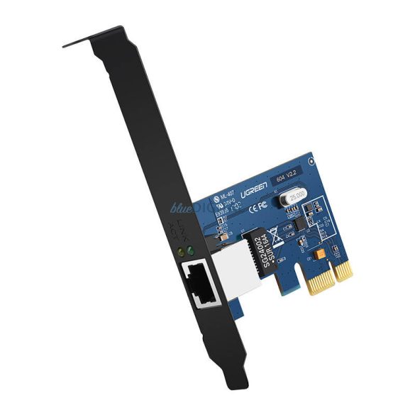 PCI Express hálózati adapter UGREEN US230, Gigabit 10/ 100/ 1000Mbps