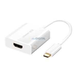 USB-C HDMI 1.4 adapter UGREEN 40273, 4K (fehér)