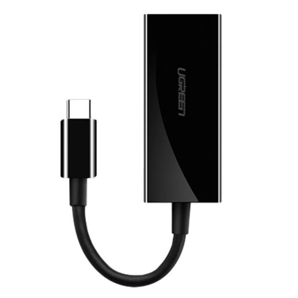 Külső Gigabit Ethernet adapter USB-C férfi UGREEN (fekete)