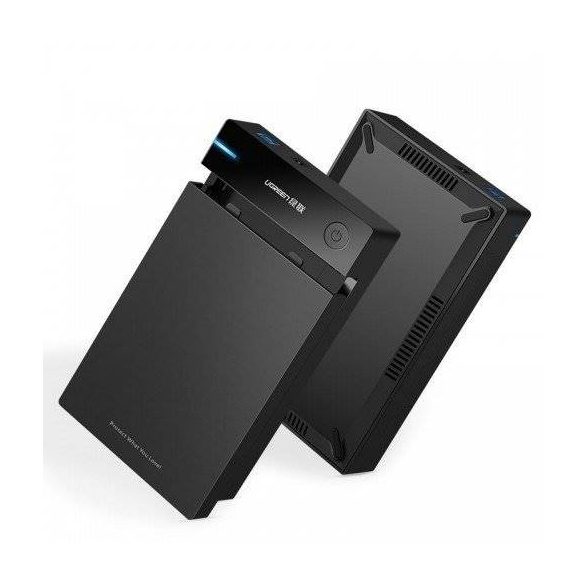 UGREEN Külső 3.5 SATA USB 3.0 HDD ház (fekete)