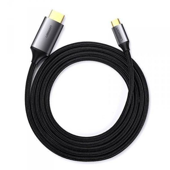 UGREEN 4K UHD 1,5 m-es USB-C-HDMI kábel (fekete)