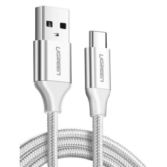 UGREEN USB-USB-C kábel, QC3.0, 2m (fehér)