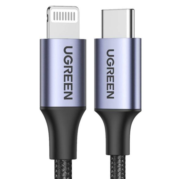 Lightning kábel USB-C UGREEN PD 3A US304, 1,5m