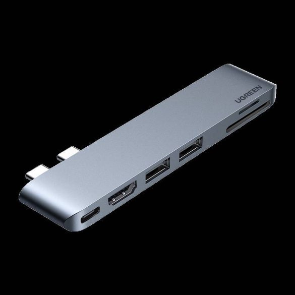 UGREEN CM380 adapter USB-C hub MacBook Air / Pro-hoz (szürke)