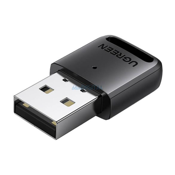 Bluetooth 5.3 Ugreen CM591 USB adapter/vevő, LED, 20 m hatótávolság (fekete)