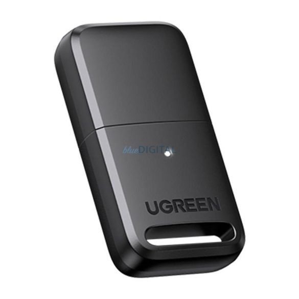 Bluetooth 5.3 Ugreen CM591 USB adapter/vevő, LED, 20 m hatótávolság (fekete)