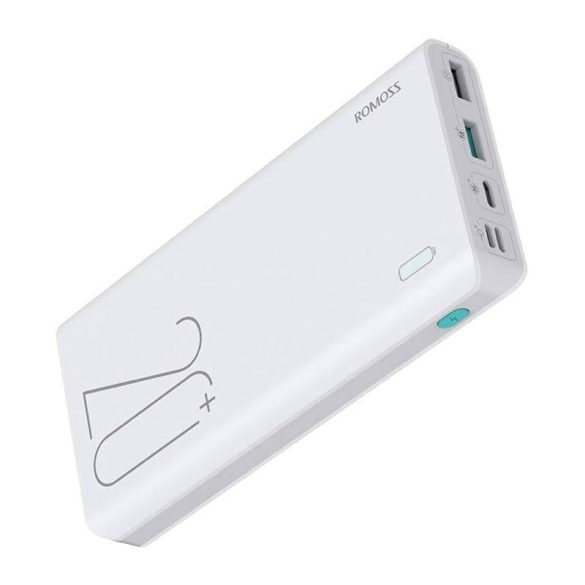 Romoss Sense 6+ Powerbank,20000mAh (fehér)