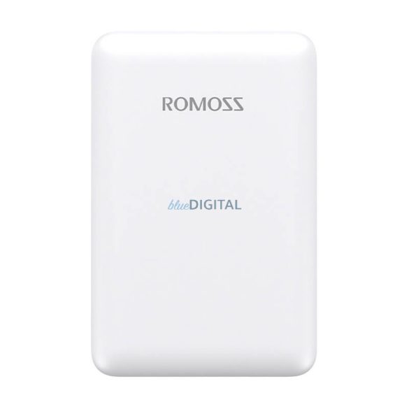 Romoss WSC05 indukciós powerbank 1xUSB-C csatlakozással 5000mAh 20W - fehér