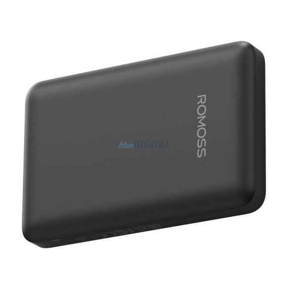 Romoss WSC05 indukciós powerbank 1xUSB-C csatlakozással 5000mAh 20W - fekete