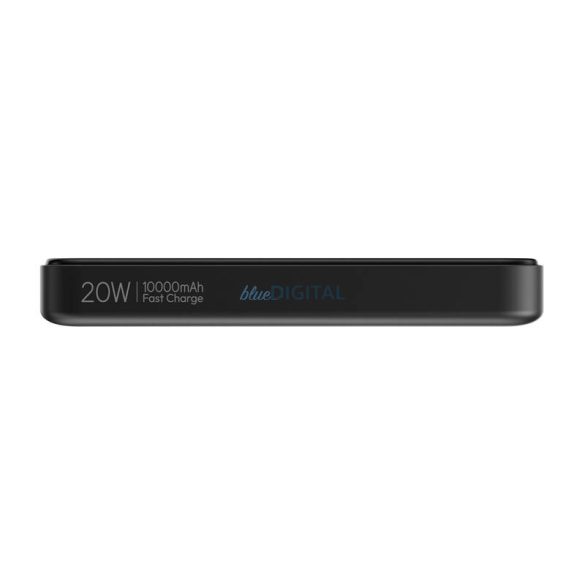 Romoss WSC10 powerbank 1xUSB-A és 1xUSB-C csatlakozással 10000mAh 20W - fekete