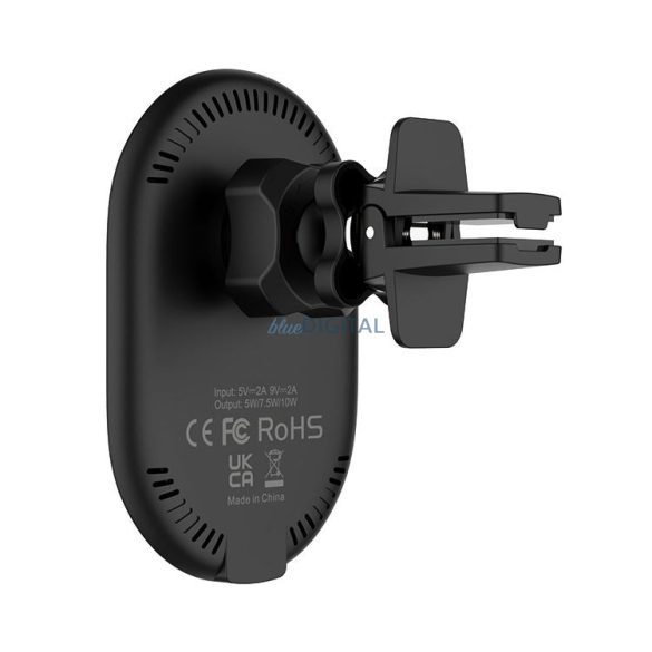 Nillkin Energy W2 MagSafe autós tartó Qi induktív töltővel (fekete)